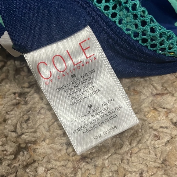 New with tags Cole halter bikini - Picture 4 of 4